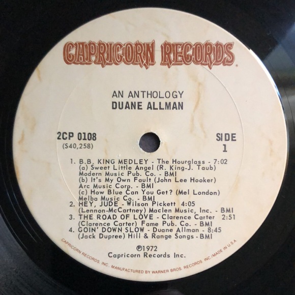 Duane Allman An Anthology Double Vinyl Lp Set '72 - Picture 9 of 13